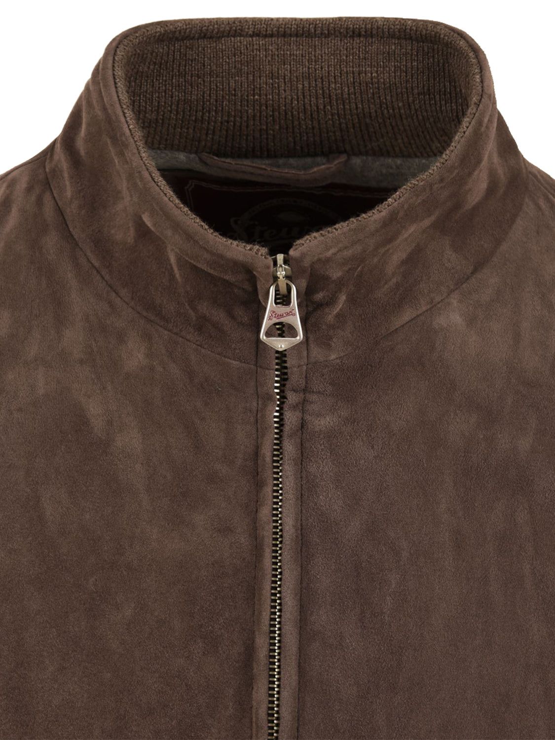 Giubbotto Drowne camoscio stretch STEWART Uomo - Marrone
