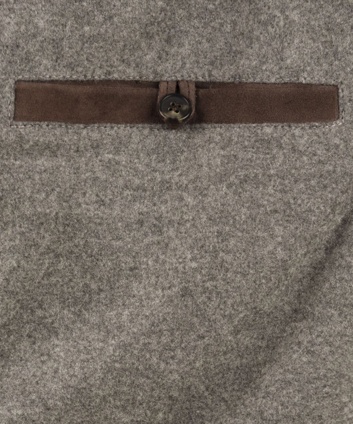 Giubbotto Drowne camoscio stretch STEWART Uomo - Marrone