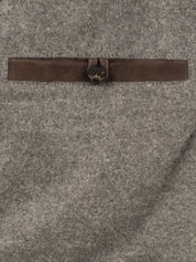 Giubbotto Drowne camoscio stretch STEWART Uomo - Marrone