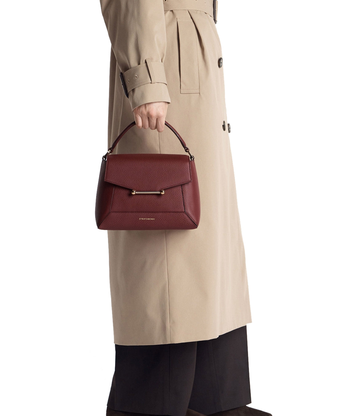 Borsa Mosaic STRATHBERRY Donna - Oxblood
