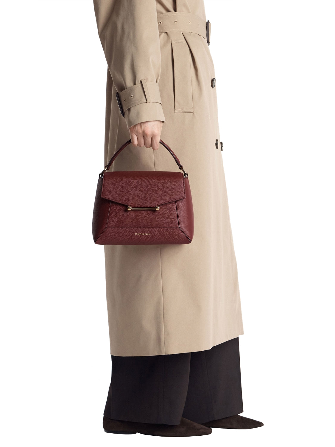 Borsa Mosaic STRATHBERRY Donna - Oxblood
