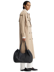 Borsa a spalla Barra Tote Grain STRATHBERRY Donna - Nero