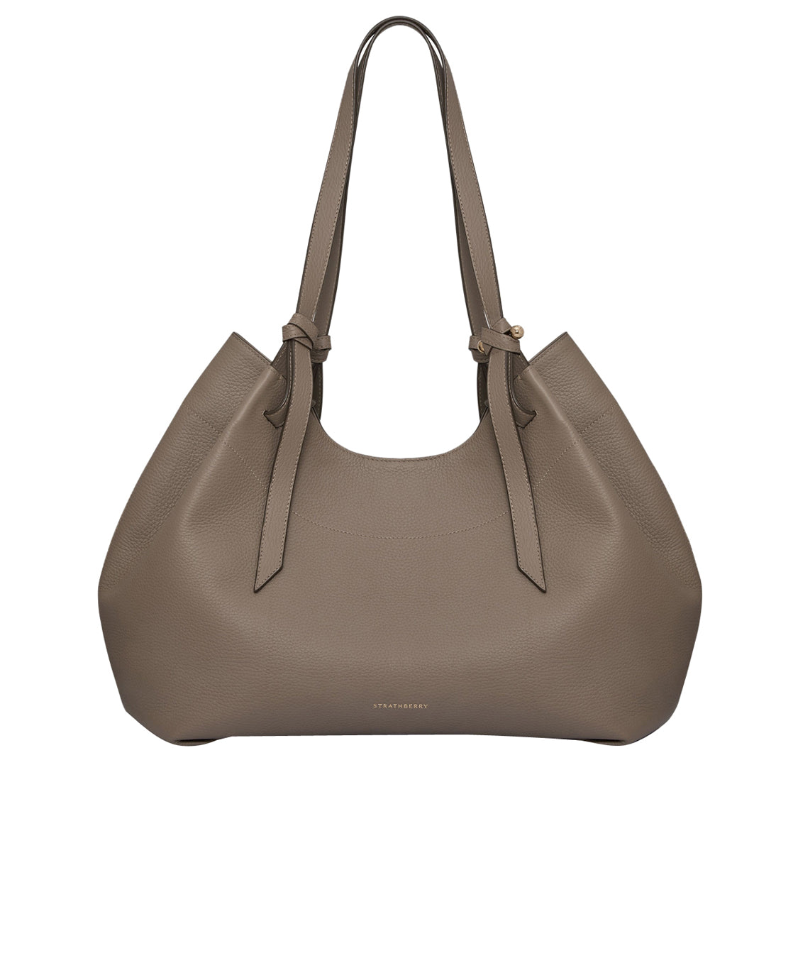 Borsa a spalla Barra Tote Grain STRATHBERRY Donna - Grigio