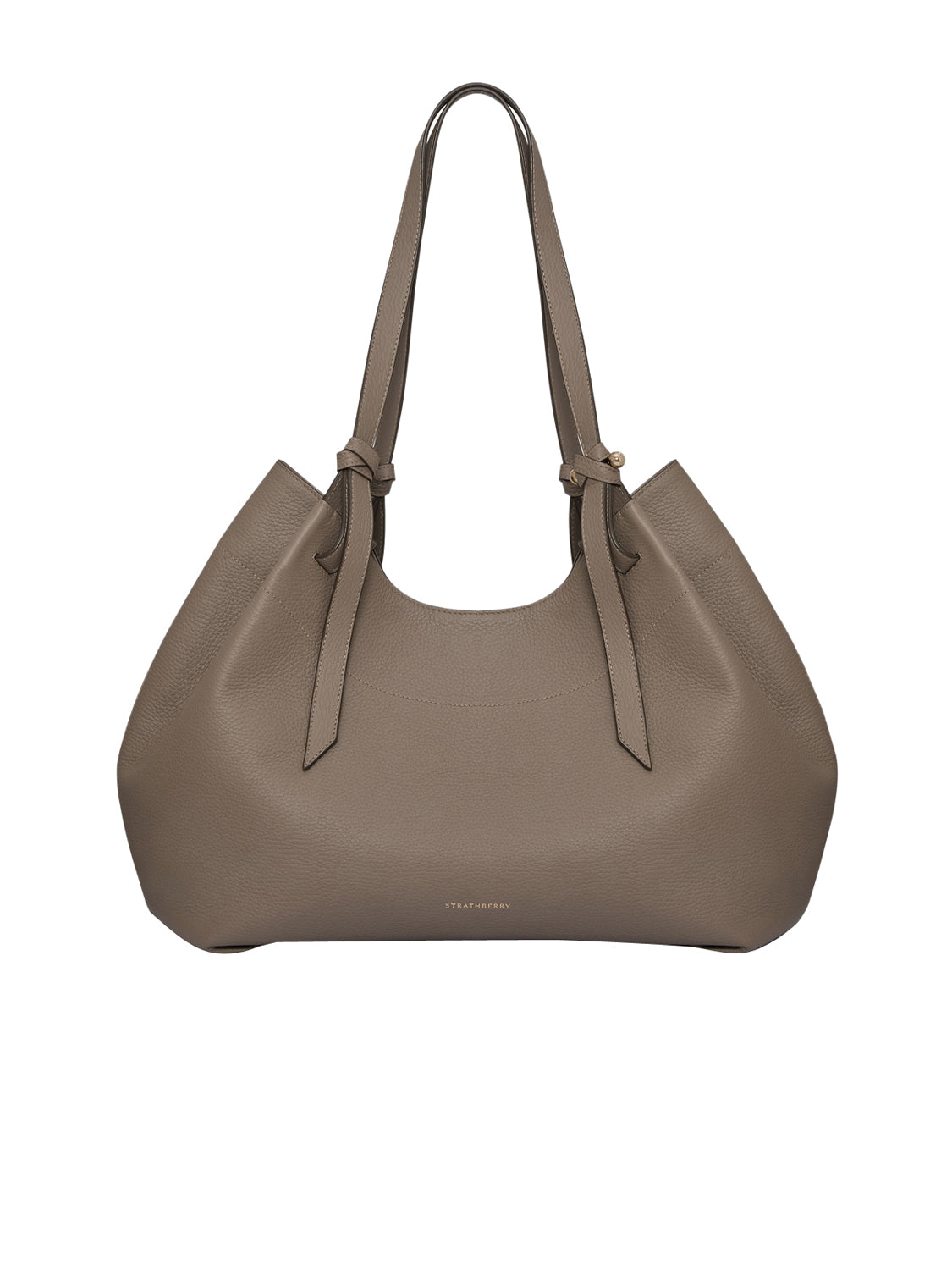 Borsa a spalla Barra Tote Grain STRATHBERRY Donna - Grigio
