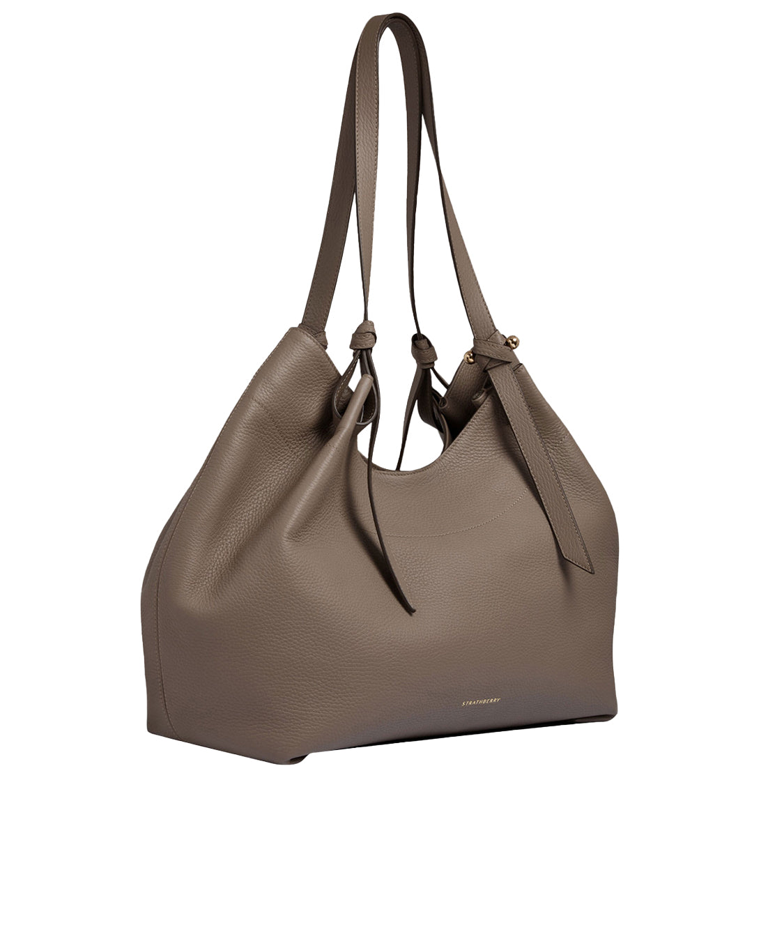 Borsa a spalla Barra Tote Grain STRATHBERRY Donna - Grigio