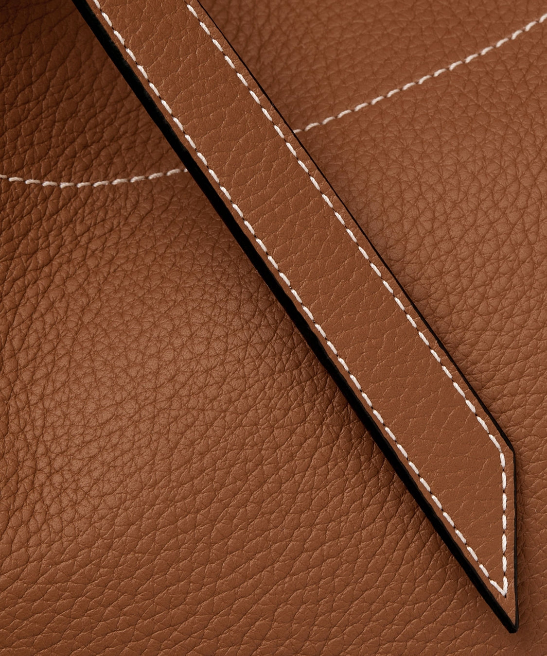 Borsa a spalla Barra Tote Grain STRATHBERRY Donna - Marrone