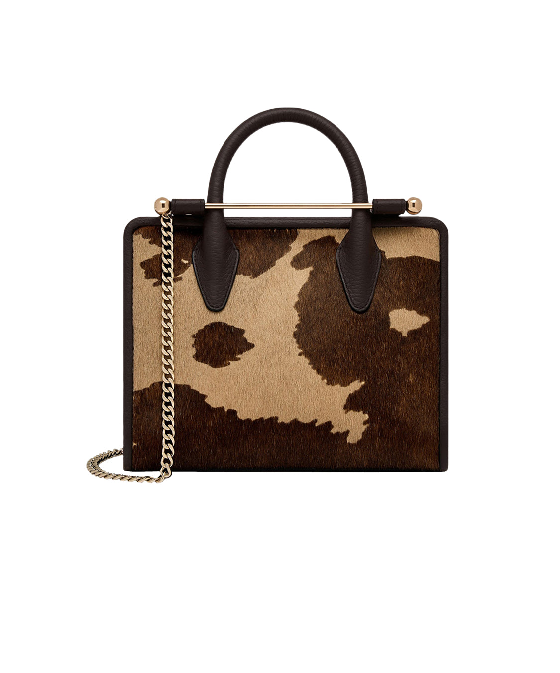Borsa Mini Tote Printed STRATHBERRY Donna - Marrone