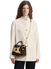 Borsa Mini Tote Printed STRATHBERRY Donna - Marrone