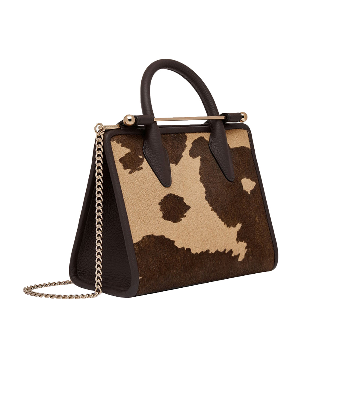 Borsa Mini Tote Printed STRATHBERRY Donna - Marrone