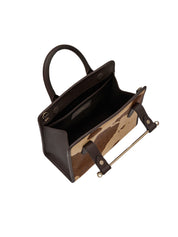 Borsa Mini Tote Printed STRATHBERRY Donna - Marrone