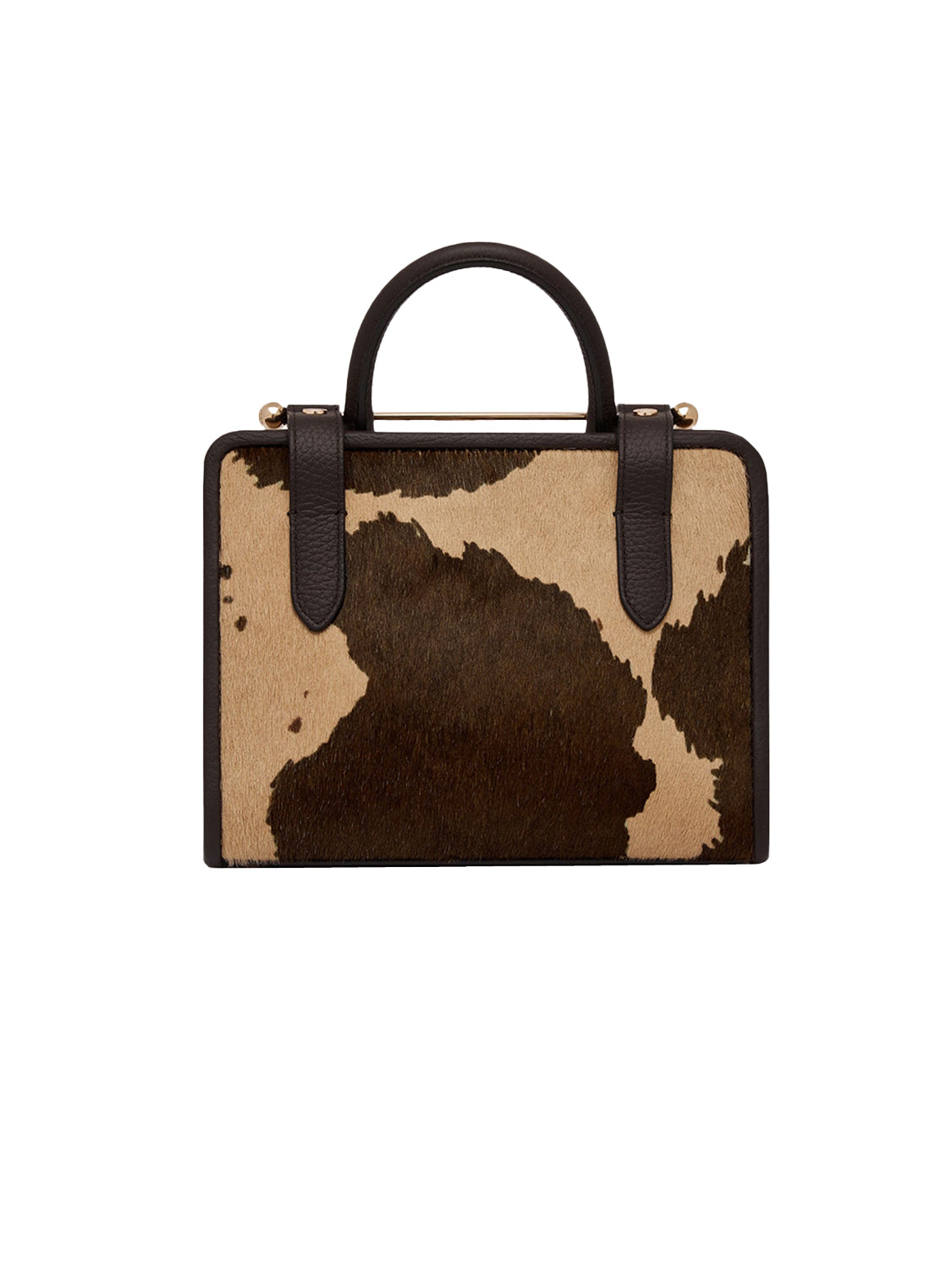 Borsa Mini Tote Printed STRATHBERRY Donna - Marrone