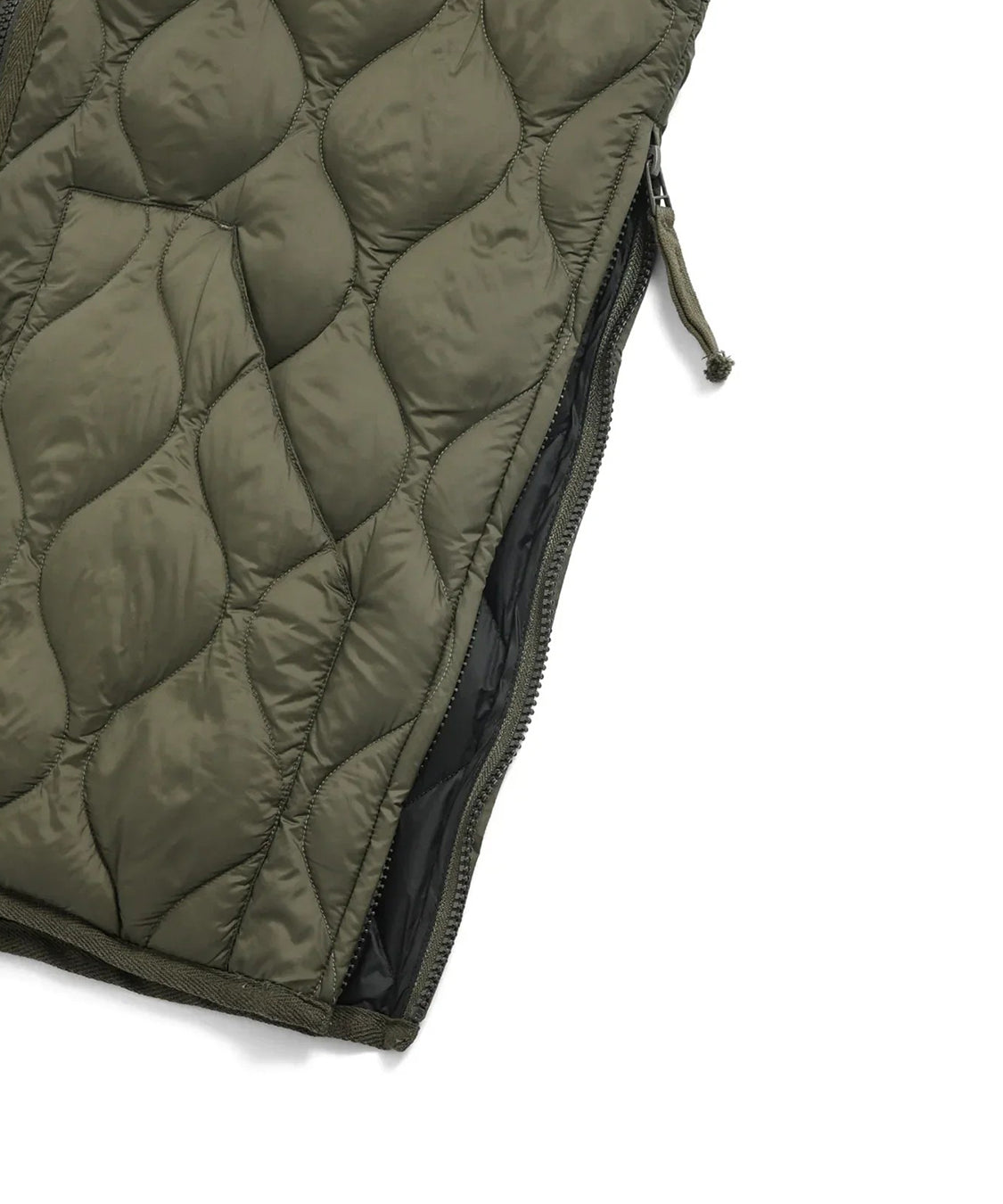 Giubbotto Military Hi Neck W-Zip Down TAION Unisex - Verde