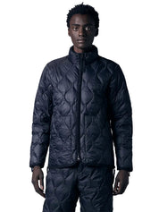 Giubbotto Military Hi Neck W-Zip Down TAION Unisex - Blue