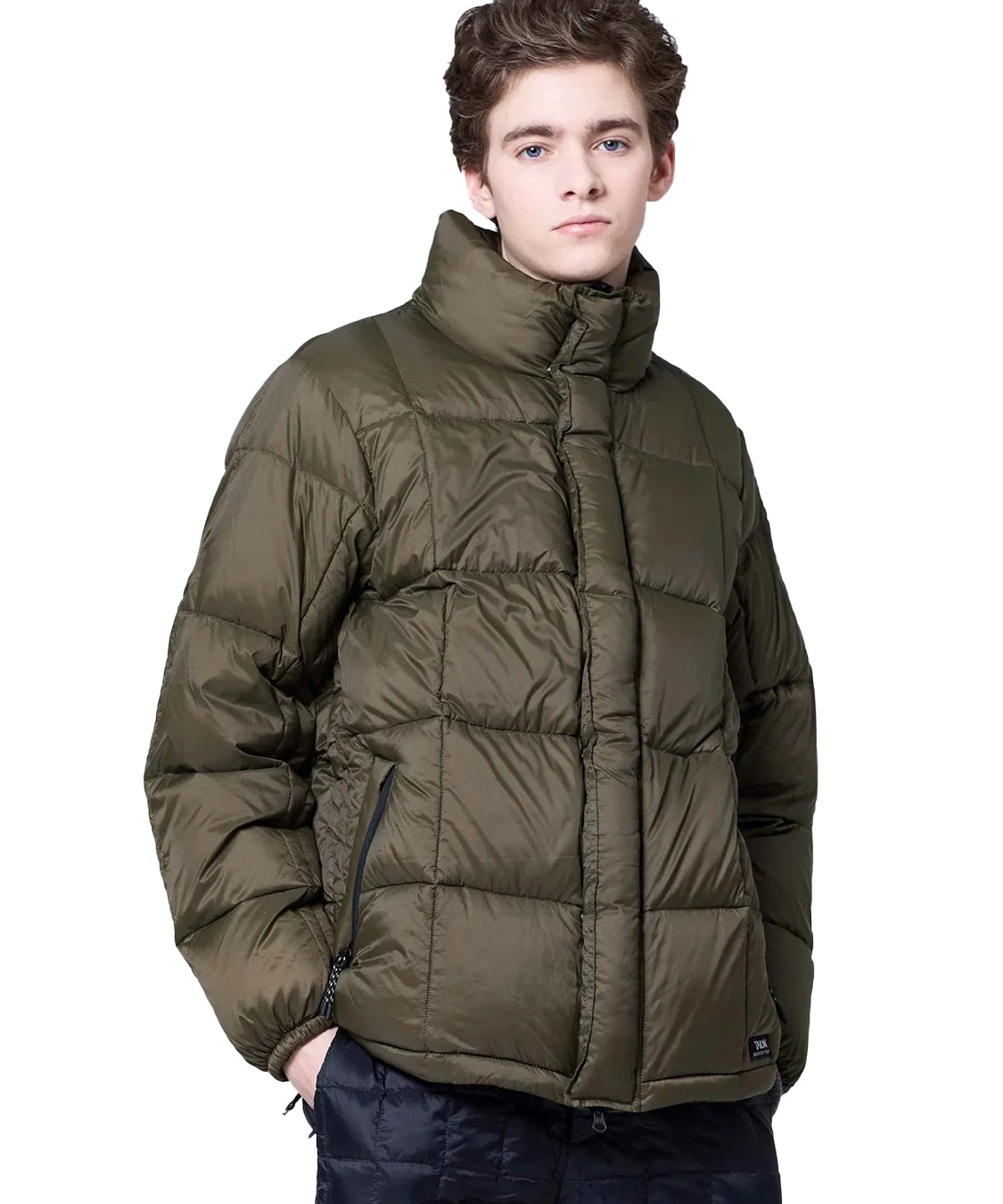 Giubbotto Mountain Fly-Foront Volume Down TAION Unisex - Verde