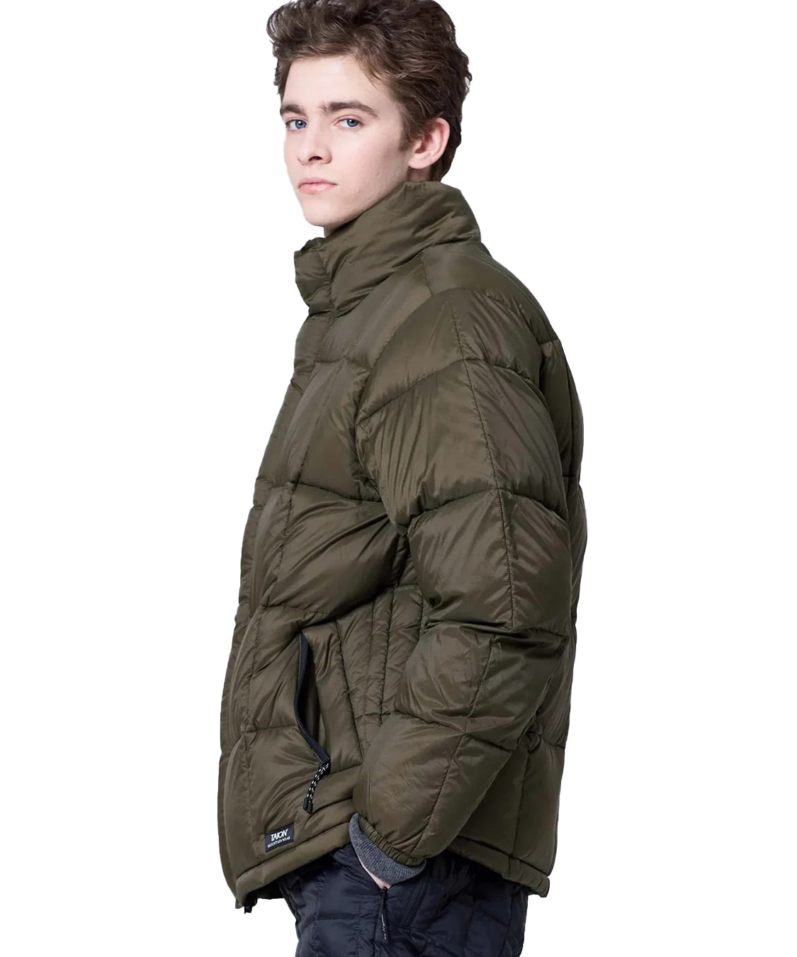 Giubbotto Mountain Fly-Foront Volume Down TAION Unisex - Verde