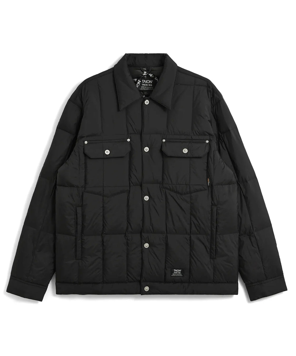 Giubbotto Work Trucker Down TAION Unisex - Nero