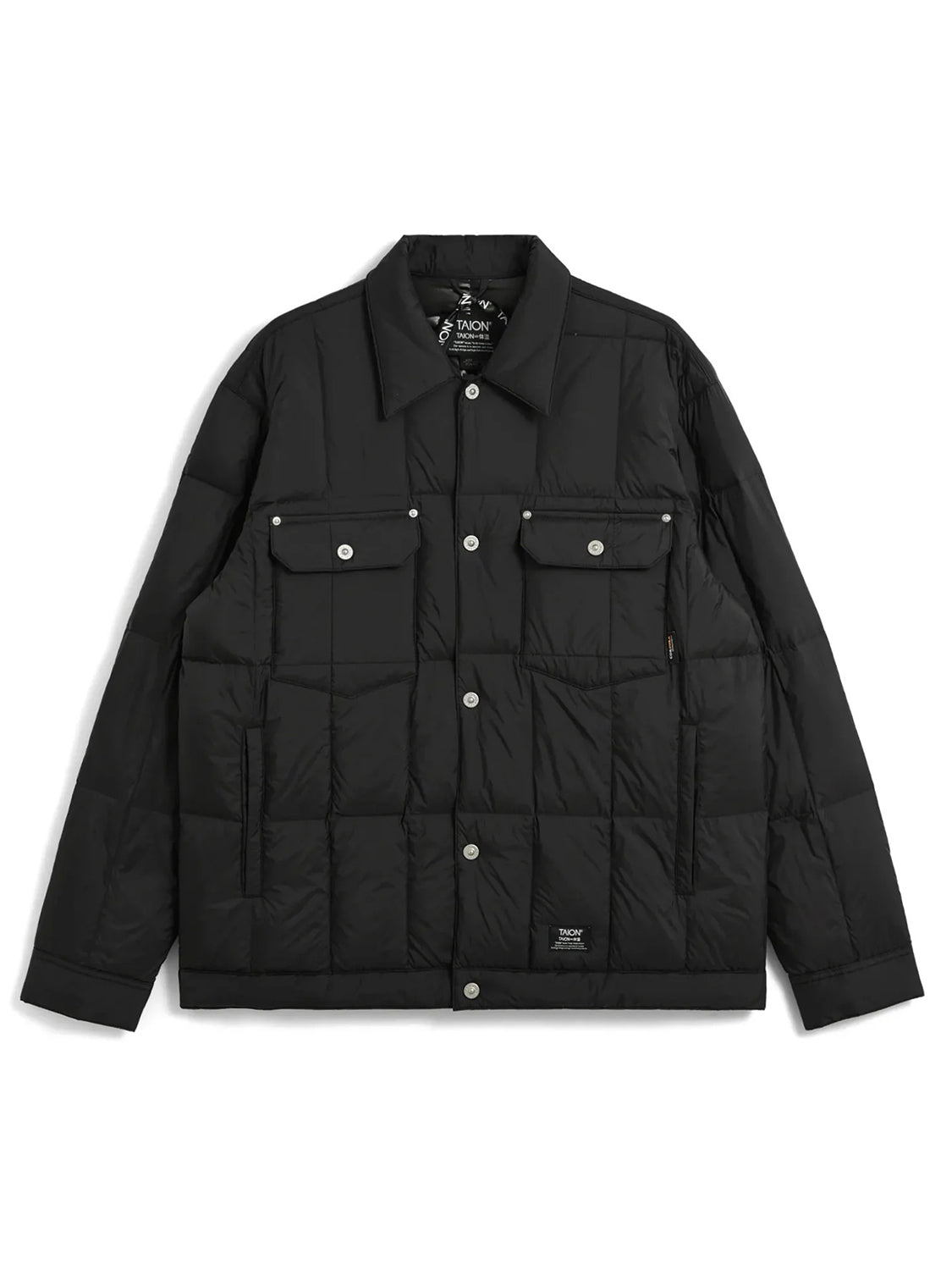 Giubbotto Work Trucker Down TAION Unisex - Nero