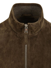 Giubbotto Francis Knit THE JACK LEATHERS Uomo - Pinegreen/Stone