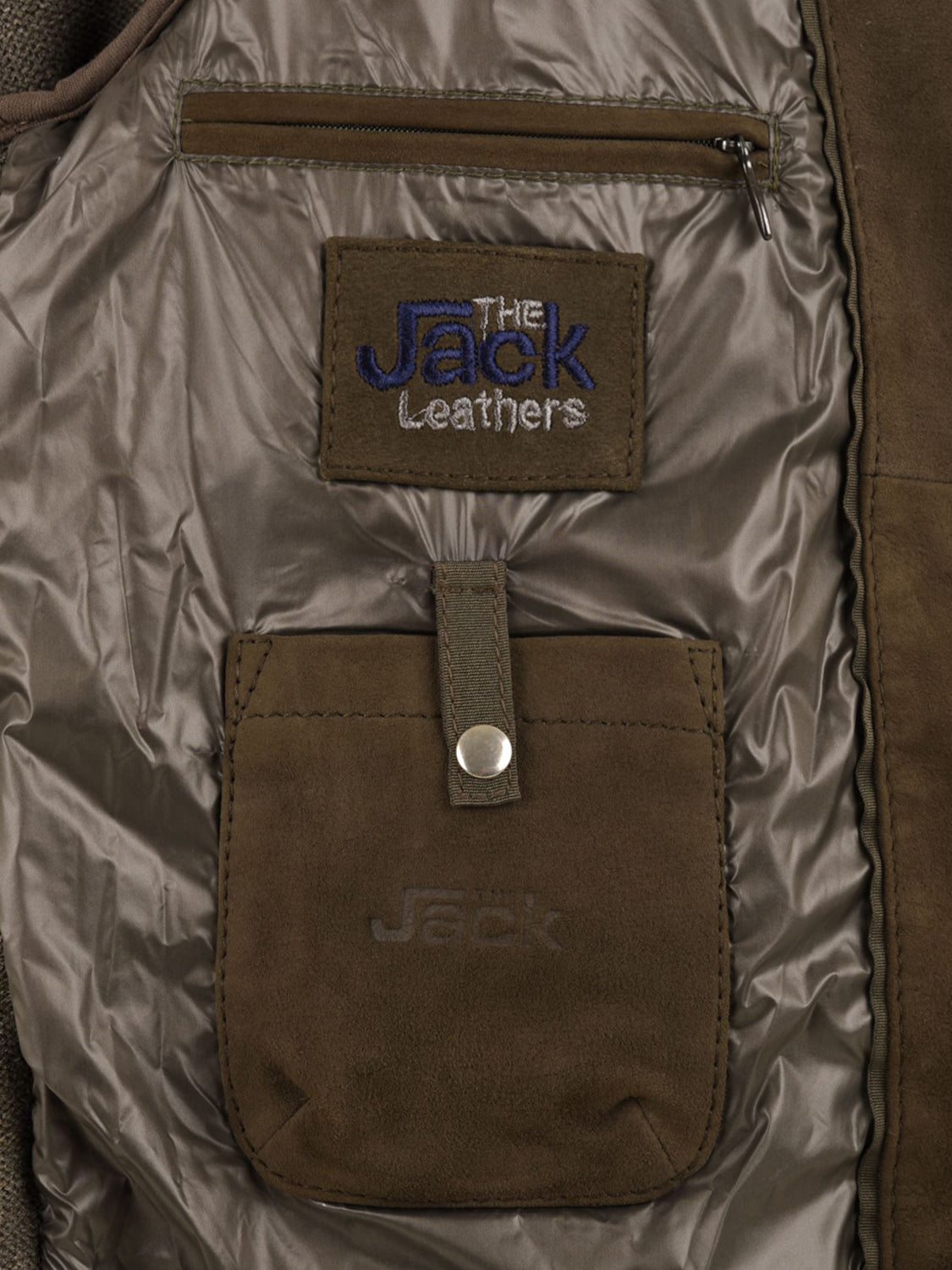 Giubbotto Francis Knit THE JACK LEATHERS Uomo - Pinegreen/Stone
