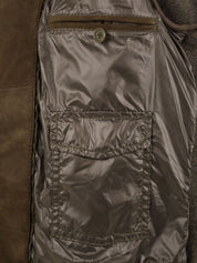 Giubbotto Francis Knit THE JACK LEATHERS Uomo - Pinegreen/Stone