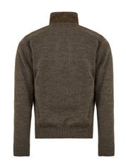 Giubbotto Francis Knit THE JACK LEATHERS Uomo - Pinegreen/Stone