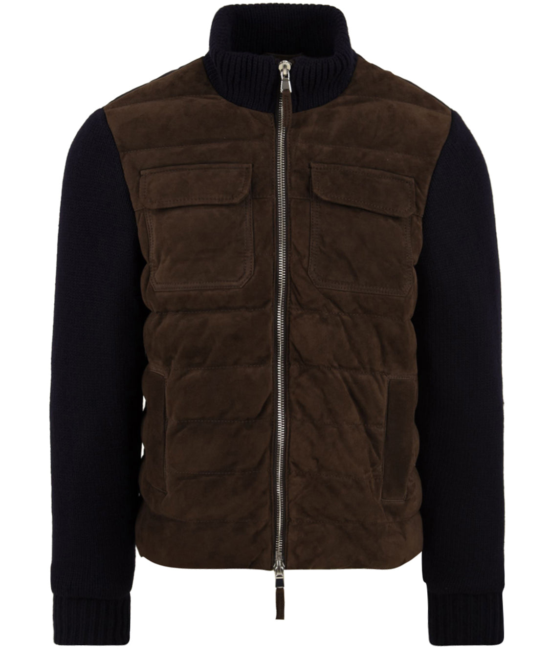 Giubbotto Maddox Mix THE JACK LEATHERS Uomo - Marrone