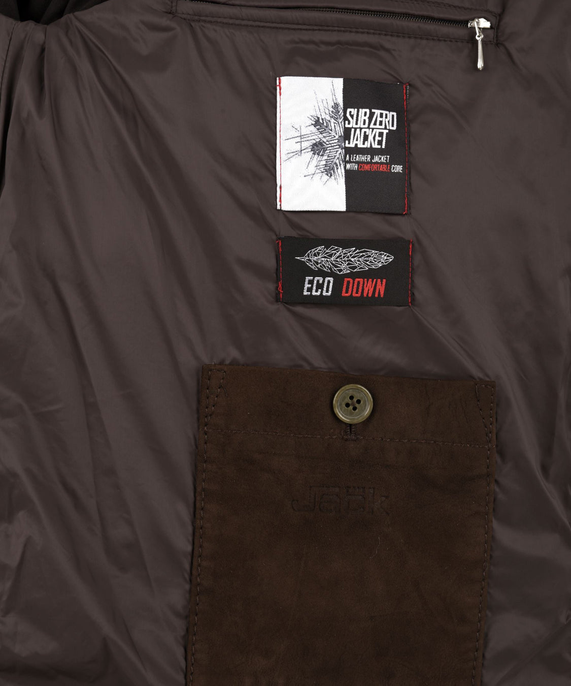 Giubbotto Maddox Mix THE JACK LEATHERS Uomo - Marrone
