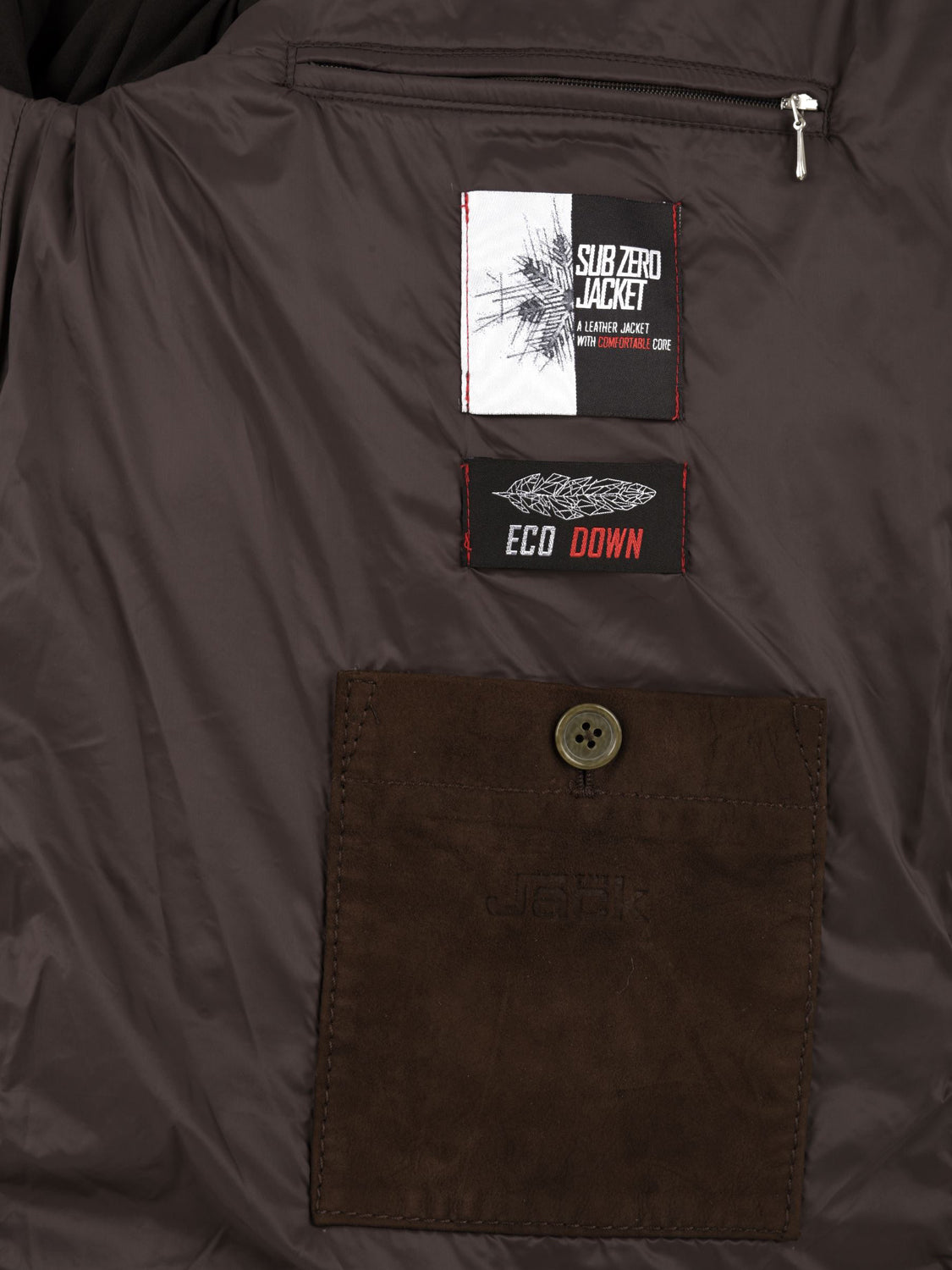 Giubbotto Maddox Mix THE JACK LEATHERS Uomo - Marrone
