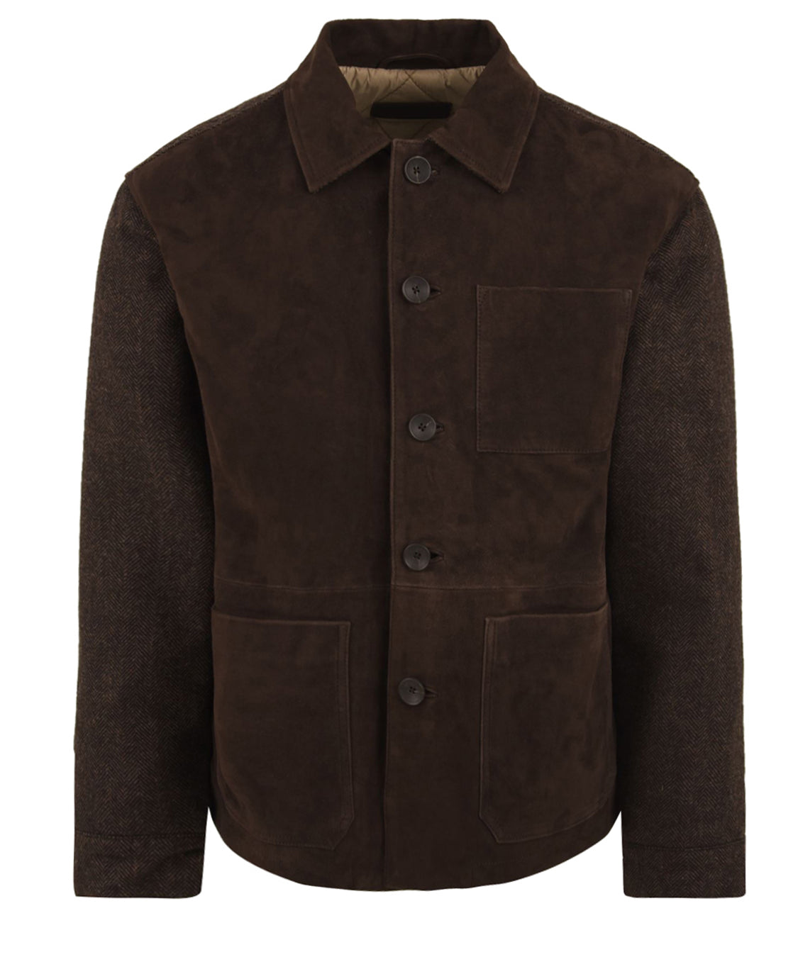 Giubbotto Work Wool THE JACK LEATHERS Uomo - Marrone