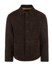 Giubbotto Work Wool THE JACK LEATHERS Uomo - Marrone
