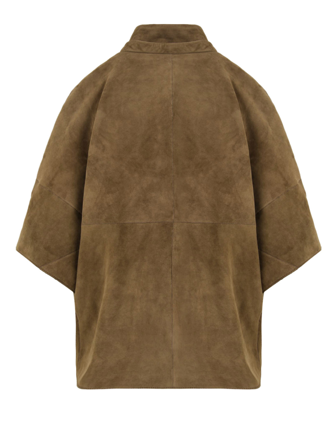 Giubbotto Alaska suede sfoderabile THE JACKIE LEATHERS Donna - Verde