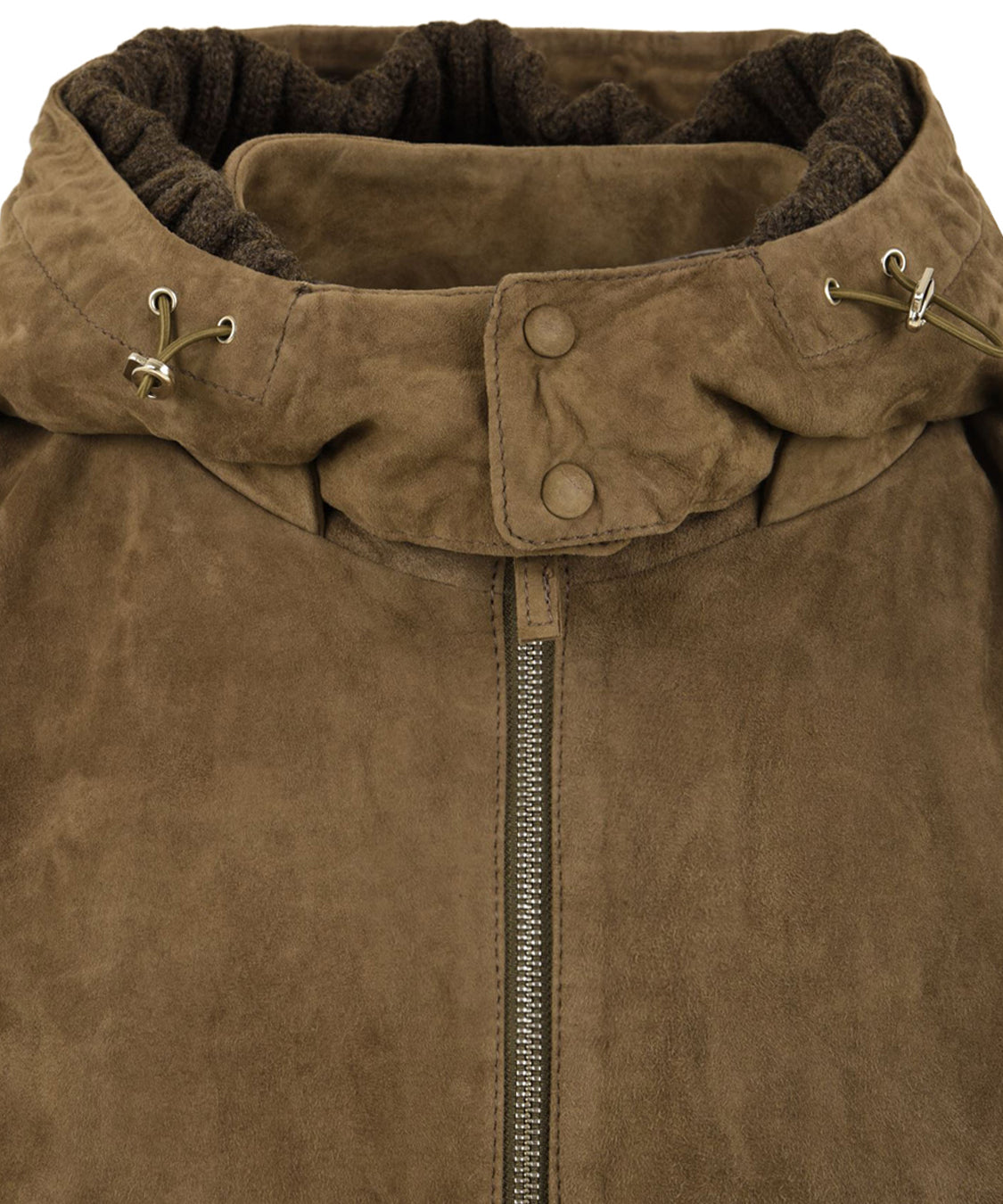 Giubbotto Alaska suede sfoderabile THE JACKIE LEATHERS Donna - Verde