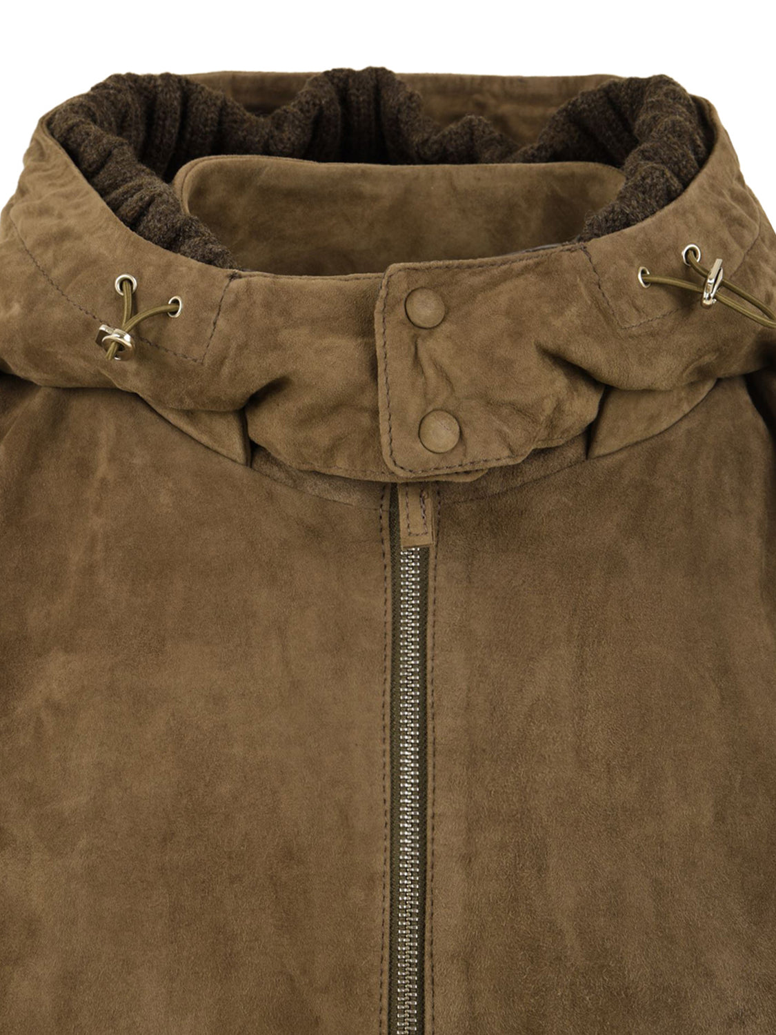 Giubbotto Alaska suede sfoderabile THE JACKIE LEATHERS Donna - Verde