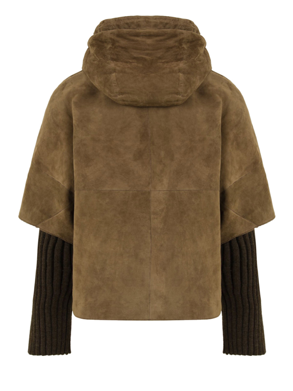 Giubbotto Alaska suede sfoderabile THE JACKIE LEATHERS Donna - Verde