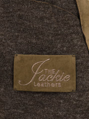 Giubbotto Alaska suede sfoderabile THE JACKIE LEATHERS Donna - Verde