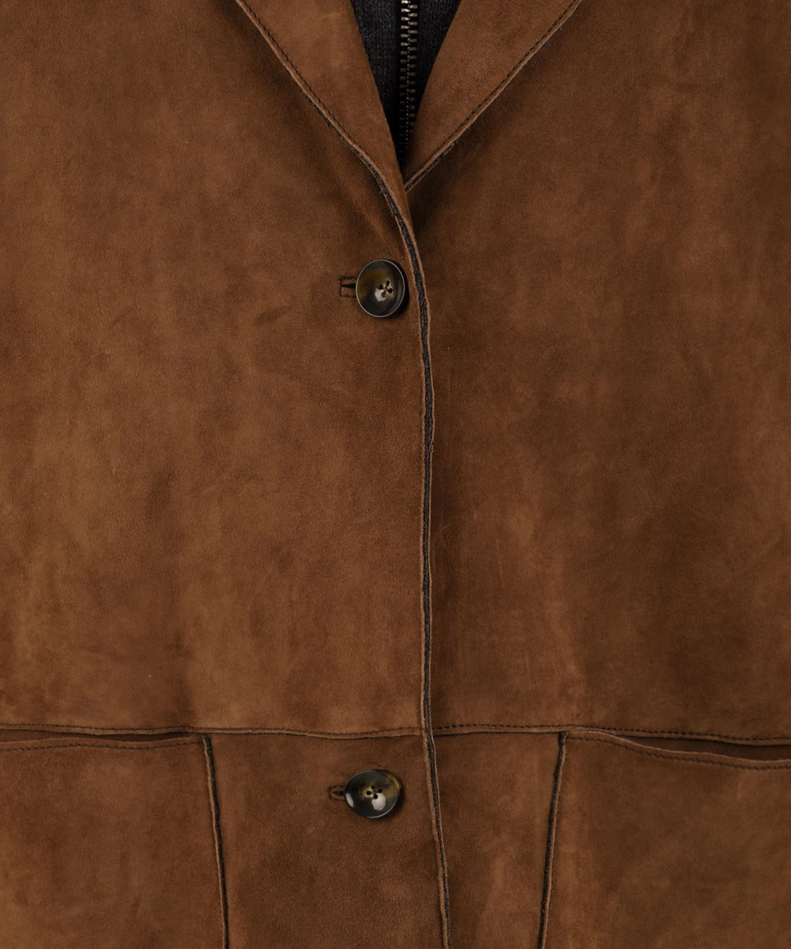 Giubbotto Angelique suede THE JACKIE LEATHERS Donna - Marrone