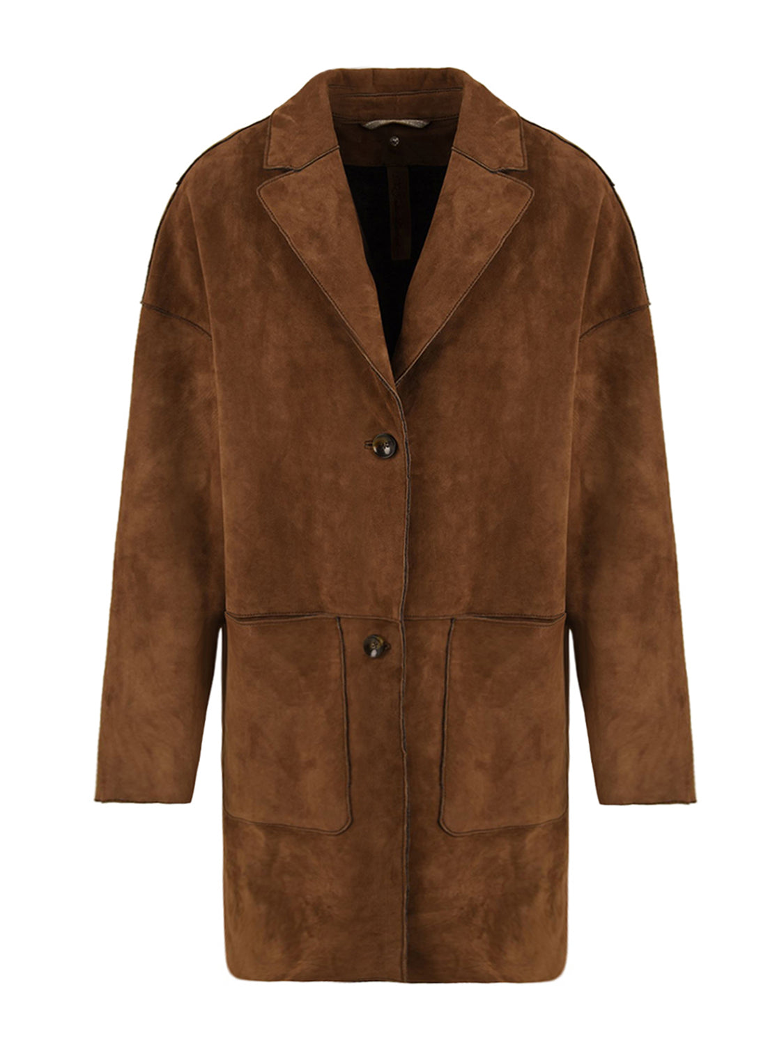Giubbotto Angelique suede THE JACKIE LEATHERS Donna - Marrone