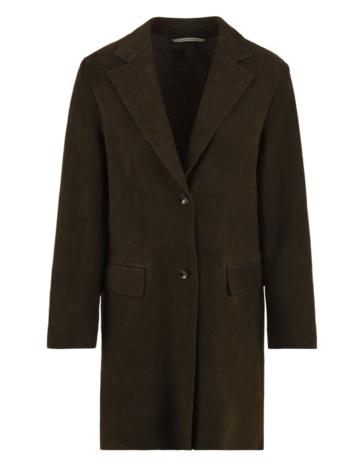 Giacca Dorotea bonded softy suede THE JACKIE LEATHERS Donna - Marrone