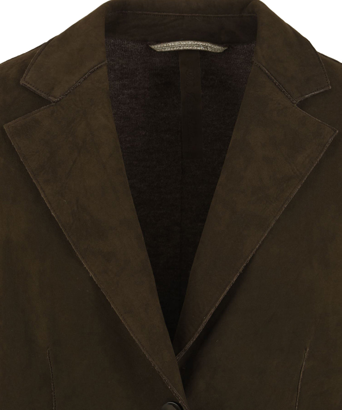 Giacca Dorotea bonded softy suede THE JACKIE LEATHERS Donna - Marrone