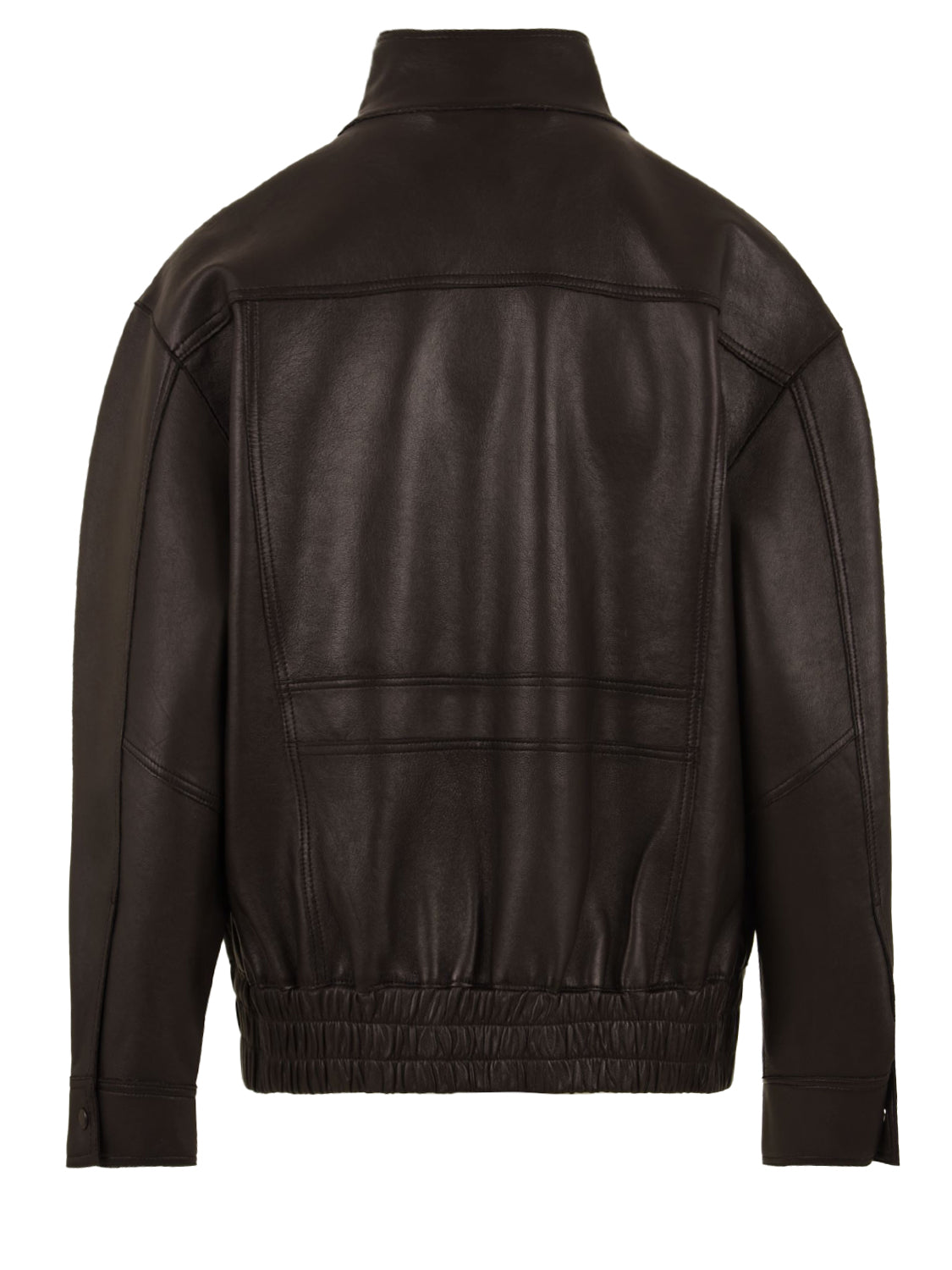 Giubbotto Droite bonded plongèe THE JACKIE LEATHERS Donna - Marrone