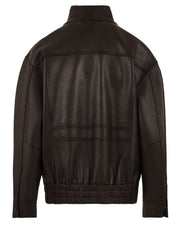 Giubbotto Droite bonded plongèe THE JACKIE LEATHERS Donna - Marrone