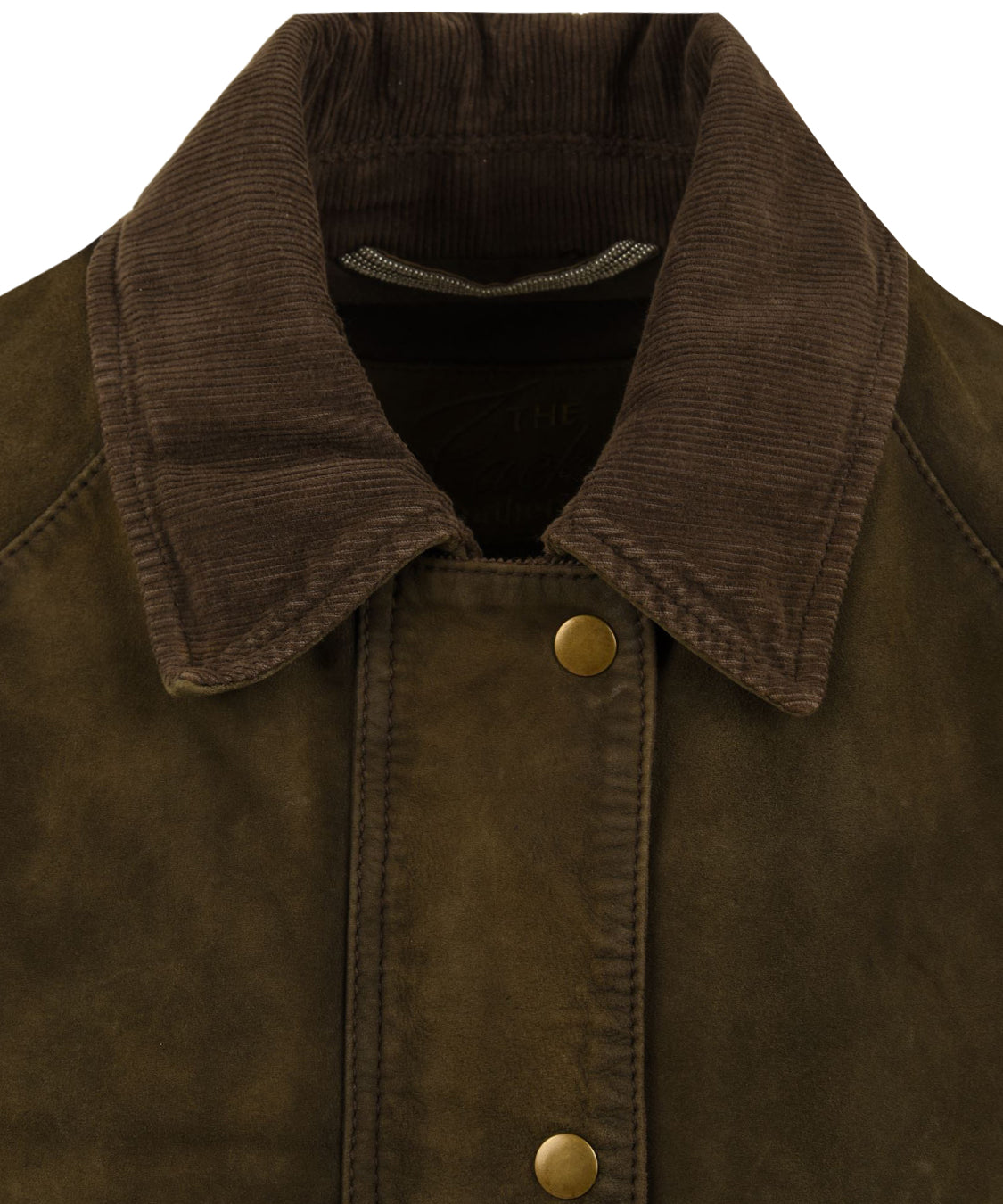 Giubbotto Glamis Burs burned suede 2 THE JACKIE LEATHERS Donna - Verde