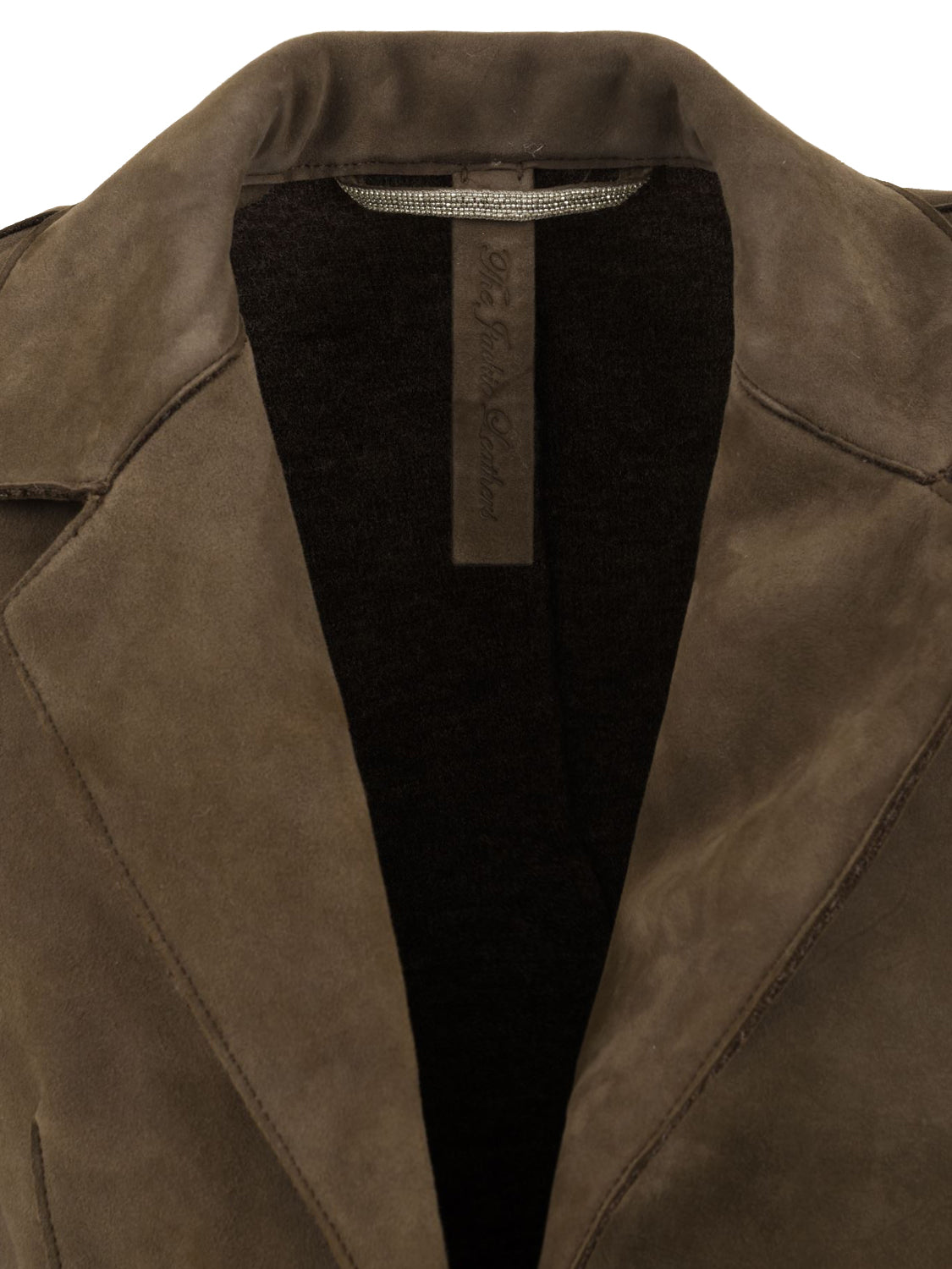 Giubbotto Lucilla Gsac bonded suede THE JACKIE LEATHERS Donna - Verde