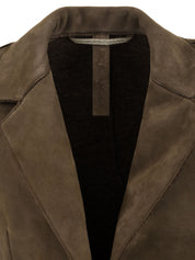 Giubbotto Lucilla Gsac bonded suede THE JACKIE LEATHERS Donna - Verde