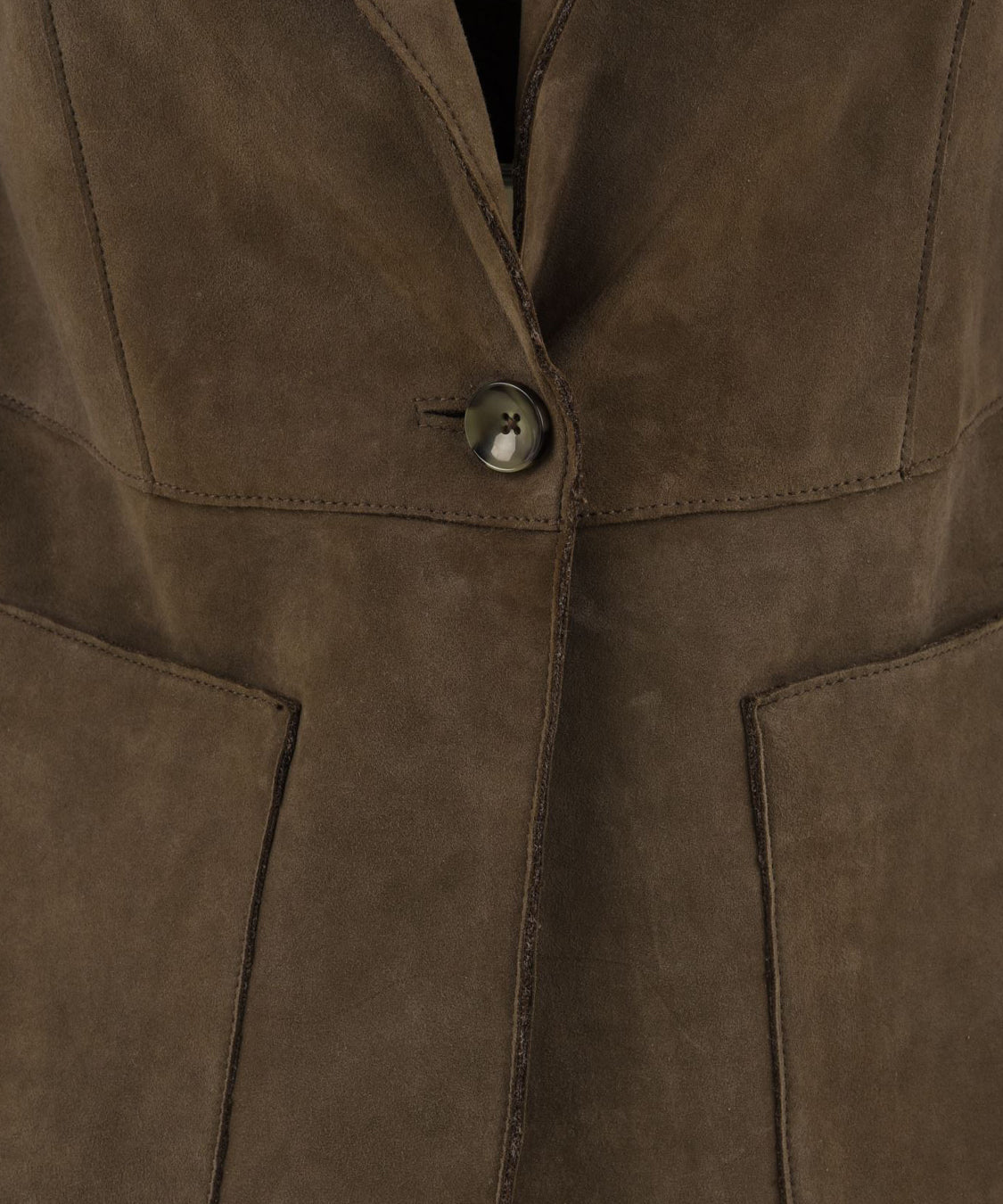 Giubbotto Lucilla Gsac bonded suede THE JACKIE LEATHERS Donna - Verde