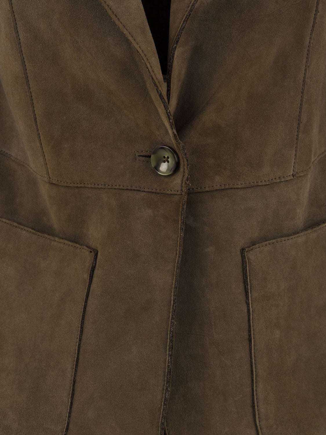 Giubbotto Lucilla Gsac bonded suede THE JACKIE LEATHERS Donna - Verde