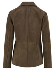 Giubbotto Lucilla Gsac bonded suede THE JACKIE LEATHERS Donna - Verde