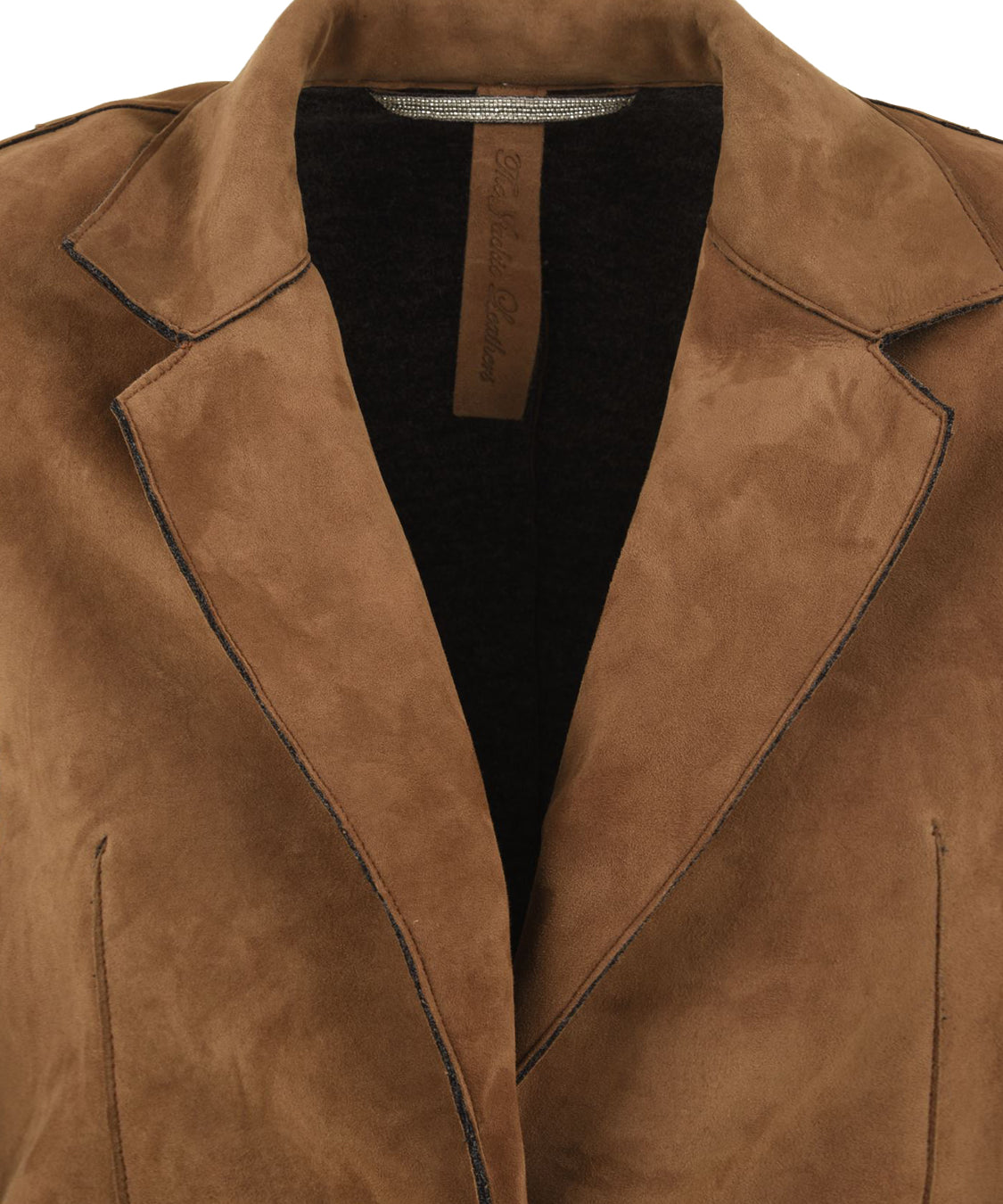 Giubbotto Lucilla Gsac bonded suede THE JACKIE LEATHERS Donna - Marrone