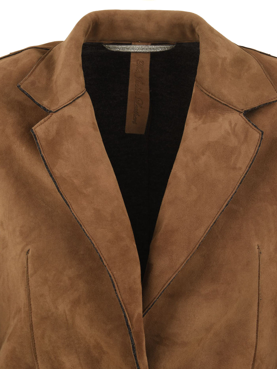 Giubbotto Lucilla Gsac bonded suede THE JACKIE LEATHERS Donna - Marrone