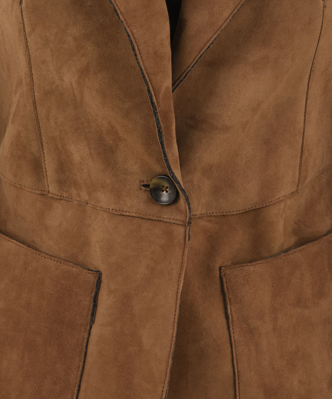 Giubbotto Lucilla Gsac bonded suede THE JACKIE LEATHERS Donna - Marrone